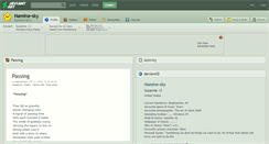 Desktop Screenshot of namine-sky.deviantart.com