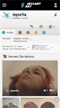Mobile Screenshot of iepurila.deviantart.com