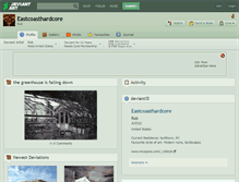 Tablet Screenshot of eastcoasthardcore.deviantart.com