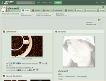 Tablet Screenshot of ebrunamli.deviantart.com