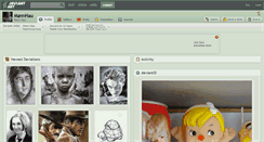 Desktop Screenshot of mannhau.deviantart.com