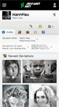 Mobile Screenshot of mannhau.deviantart.com