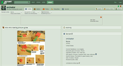 Desktop Screenshot of orcinator.deviantart.com