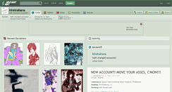 Desktop Screenshot of kireinahana.deviantart.com