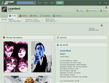 Tablet Screenshot of lunardeed.deviantart.com