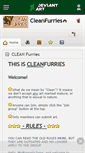 Mobile Screenshot of cleanfurries.deviantart.com