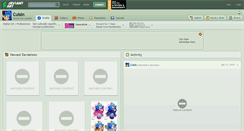 Desktop Screenshot of cuisin.deviantart.com