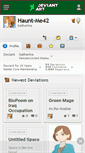 Mobile Screenshot of haunt-me42.deviantart.com