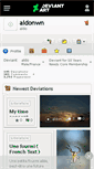 Mobile Screenshot of aldonwn.deviantart.com