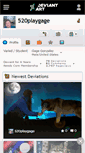 Mobile Screenshot of 520playgage.deviantart.com