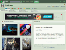 Tablet Screenshot of 520playgage.deviantart.com