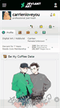 Mobile Screenshot of carrienloveyou.deviantart.com