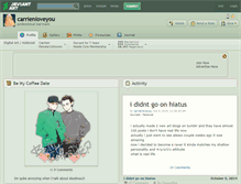Tablet Screenshot of carrienloveyou.deviantart.com