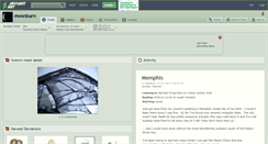 Desktop Screenshot of moonburn.deviantart.com