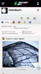 Mobile Screenshot of moonburn.deviantart.com