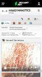 Mobile Screenshot of missgymnastics.deviantart.com