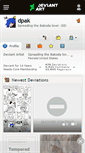 Mobile Screenshot of dpak.deviantart.com