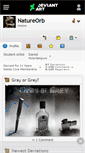 Mobile Screenshot of natureorb.deviantart.com