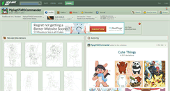 Desktop Screenshot of piplupstarscommander.deviantart.com