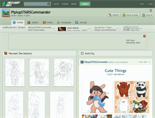 Tablet Screenshot of piplupstarscommander.deviantart.com