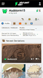 Mobile Screenshot of mudstorm15.deviantart.com