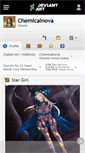 Mobile Screenshot of chemicalnova.deviantart.com