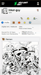 Mobile Screenshot of inker-guy.deviantart.com