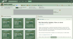 Desktop Screenshot of malefic-malafor.deviantart.com