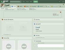 Tablet Screenshot of fouadf.deviantart.com