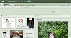 Desktop Screenshot of lamorna.deviantart.com