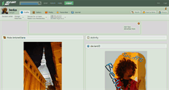 Desktop Screenshot of bedus.deviantart.com