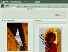 Tablet Screenshot of bedus.deviantart.com