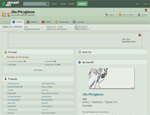 Tablet Screenshot of jita-phrygianos.deviantart.com