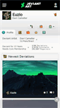 Mobile Screenshot of euzio.deviantart.com