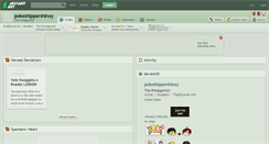 Desktop Screenshot of pokeshippershinxy.deviantart.com