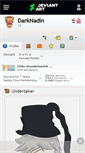 Mobile Screenshot of darknadin.deviantart.com