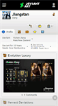 Mobile Screenshot of jiangatan.deviantart.com