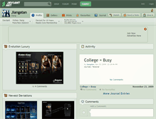 Tablet Screenshot of jiangatan.deviantart.com