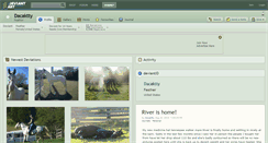Desktop Screenshot of dacaktty.deviantart.com