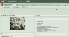 Desktop Screenshot of invader-yumi.deviantart.com