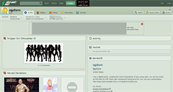 Desktop Screenshot of egoform.deviantart.com