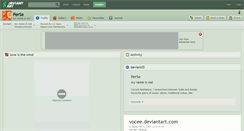 Desktop Screenshot of perse.deviantart.com