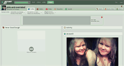 Desktop Screenshot of pink-and-overrated.deviantart.com