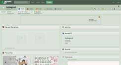 Desktop Screenshot of bebegood.deviantart.com