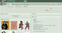 Desktop Screenshot of jabiru.deviantart.com