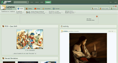 Desktop Screenshot of lumenox.deviantart.com