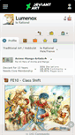Mobile Screenshot of lumenox.deviantart.com