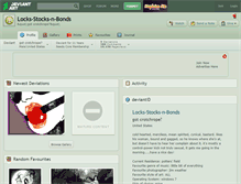 Tablet Screenshot of locks-stocks-n-bonds.deviantart.com