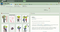 Desktop Screenshot of invader-fliker.deviantart.com