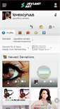 Mobile Screenshot of lovexcyruus.deviantart.com